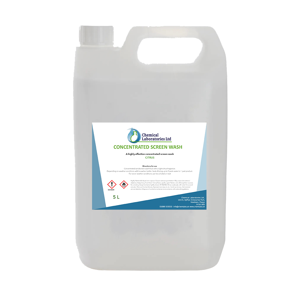 Windscreen Wash Concentrate 5 Ltrs