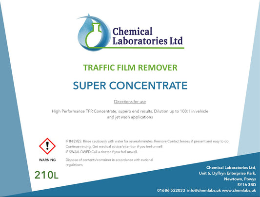 Traffic Film Remover Super Concentrate 210 Ltrs.